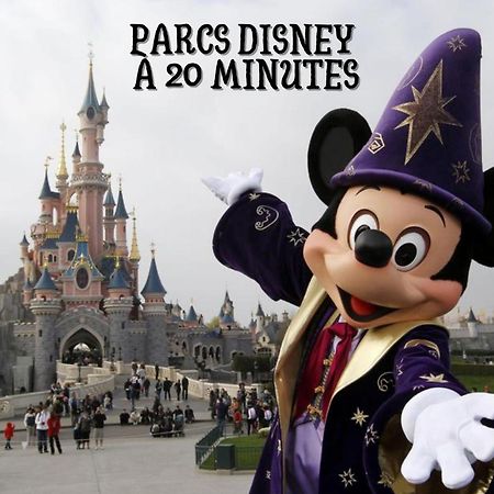 Calme Absolu, Terrasse Et Parking Entre Paris Et Disney Vaires-sur-Marne Экстерьер фото